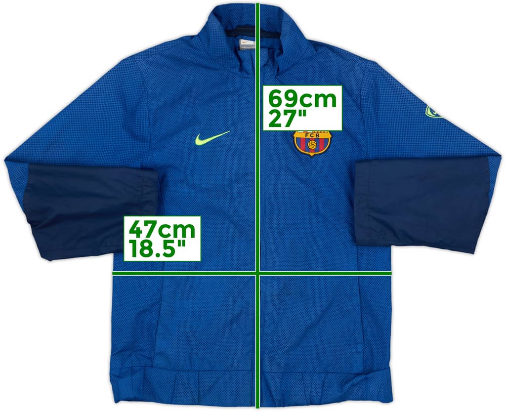 2009-10 Barcelona Nike Track Jacket - 7/10 - (S)