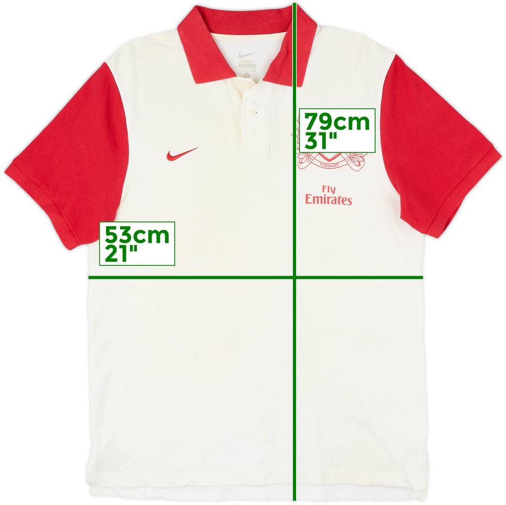 2011-12 Arsenal Nike Polo Shirt - 5/10 - (M)