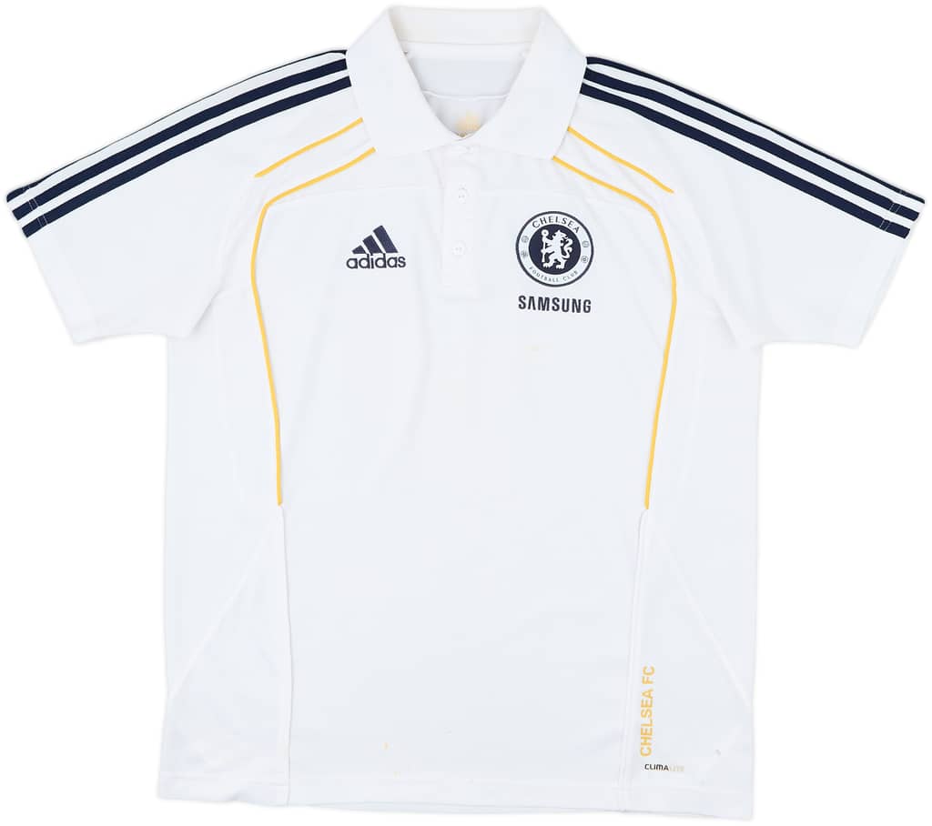 2010-11 Chelsea adidas Polo Shirt - 7/10 - (L)