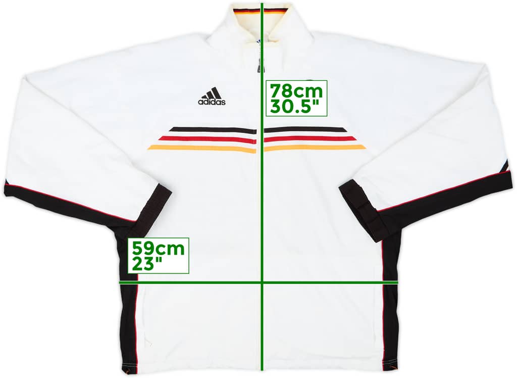 1998-00 Germany adidas Track Jacket - 9/10 - (M/L)