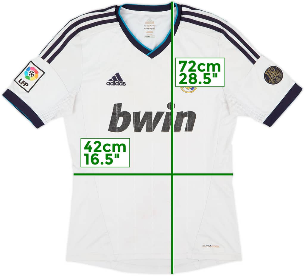 2012-13 Real Madrid Home Shirt - 5/10 - (S)