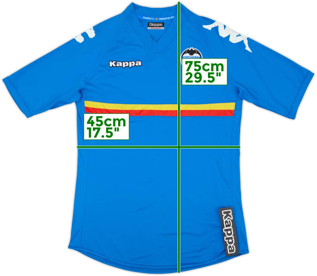 2010-11 Valencia Third Shirt (M)