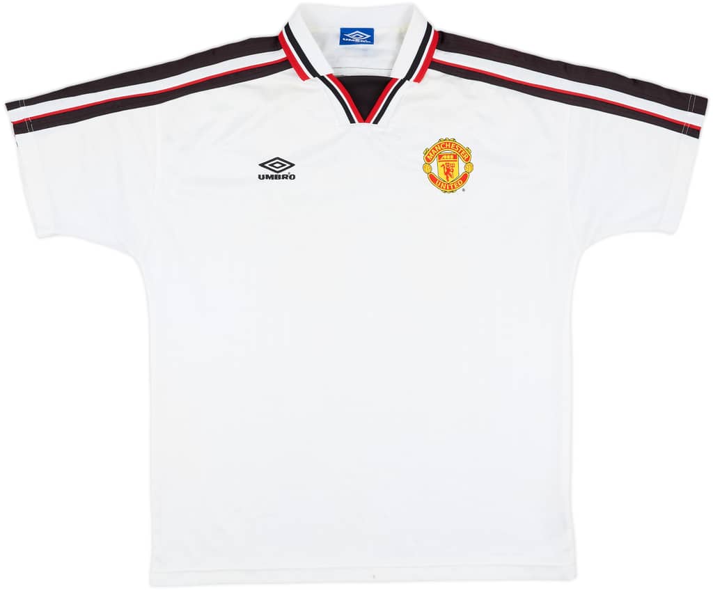 1997-98 Manchester United Umbro Polo Shirt - 6/10 - (XL)