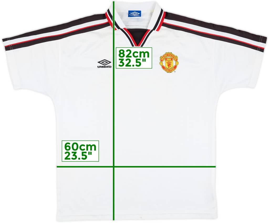 1997-98 Manchester United Umbro Polo Shirt - 6/10 - (XL)