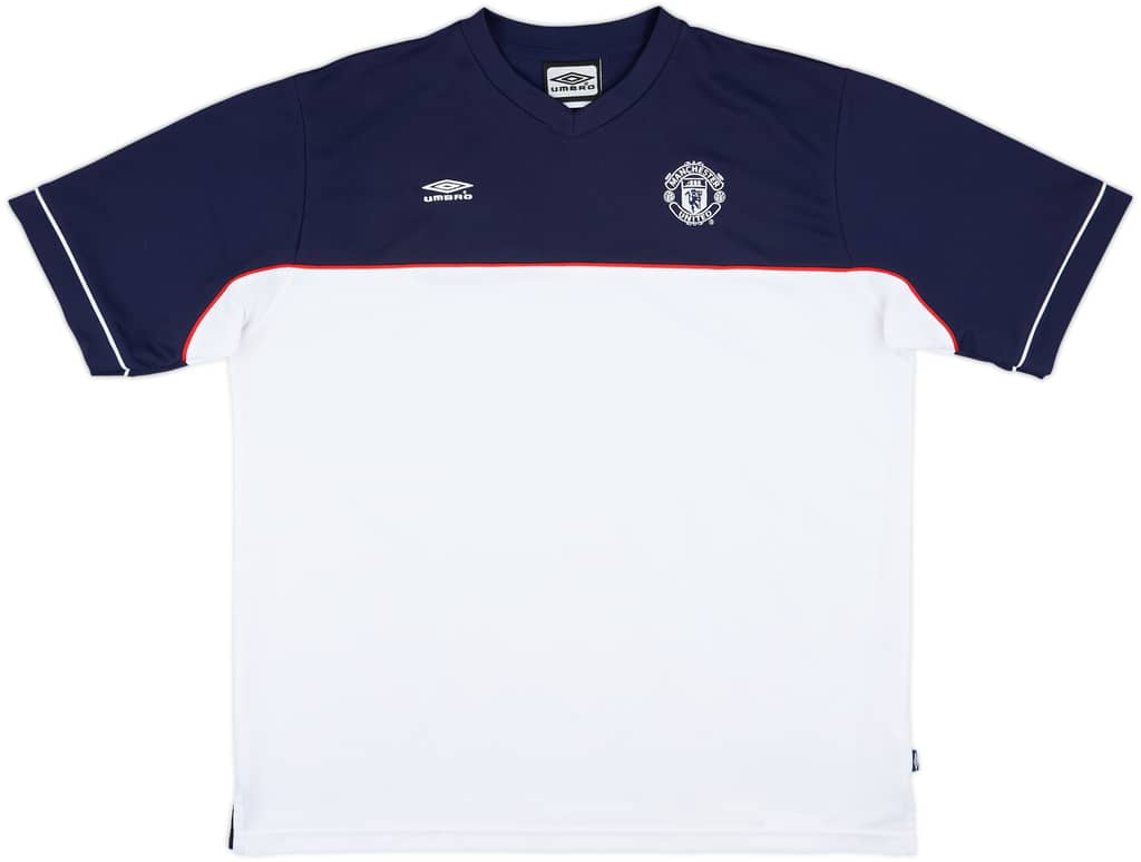 2000-01 Manchester United Umbro Training Shirt - 10/10 - (XL)