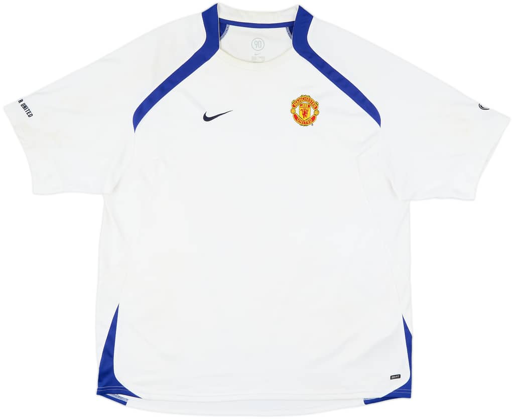 2005-06 Manchester United Nike Training Shirt - 7/10 - (XXL)