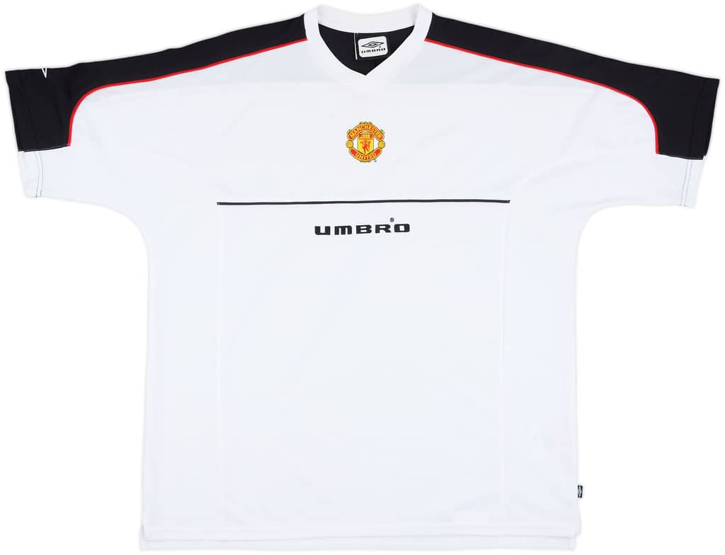 2000-01 Manchester United Umbro Training Shirt - 8/10 - (XXL)