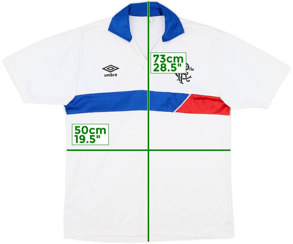 1985-87 Rangers Away Shirt - 8/10 - (M)