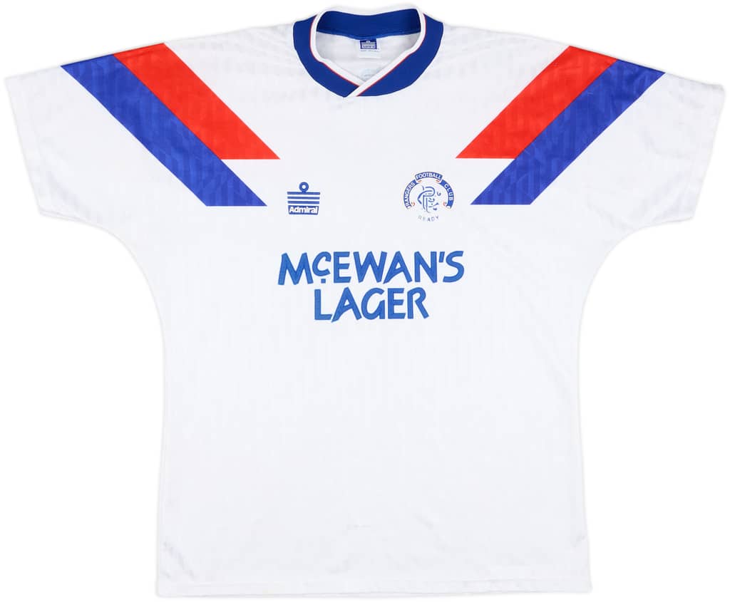 1990-92 Rangers Away Shirt - 8/10 - (L)