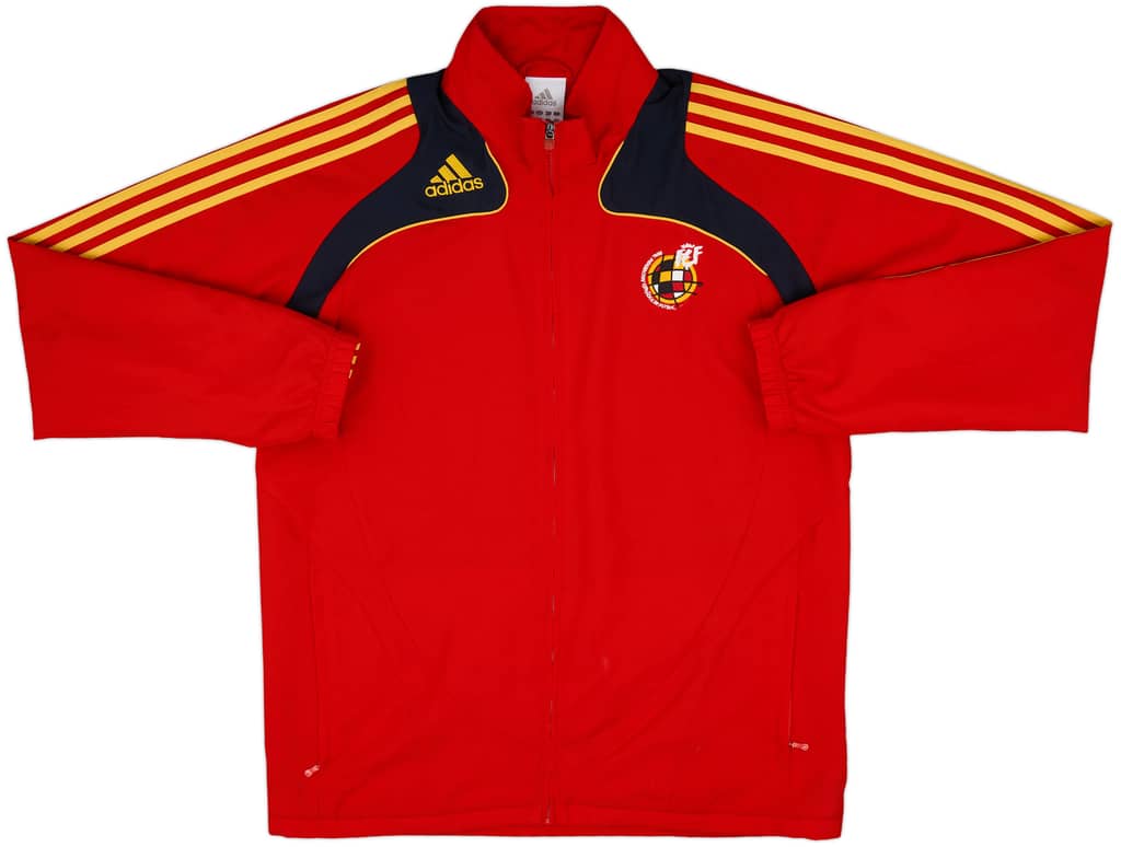 2007-08 Spain adidas Track Jacket - 7/10 - (L)