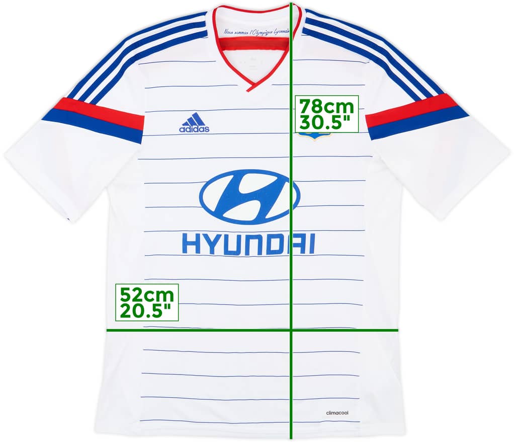 2014-15 Lyon Home Shirt - 5/10 - (L)