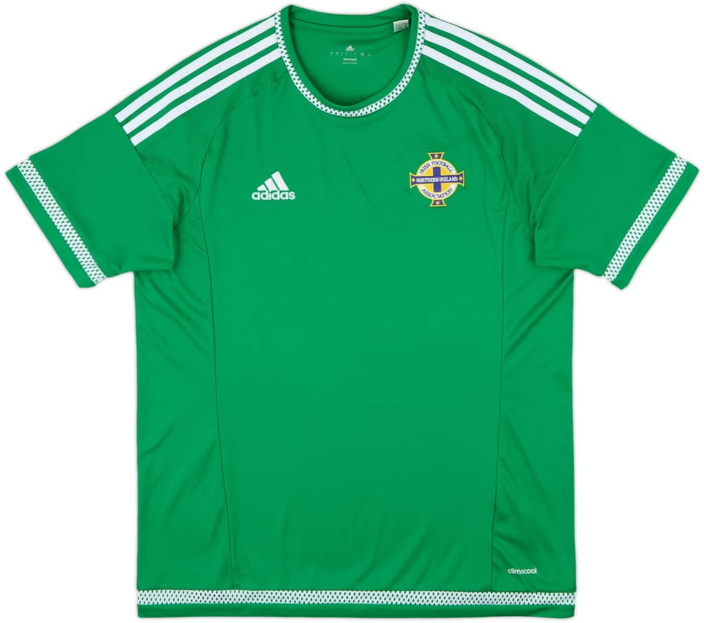 2015 Northern Ireland Home Shirt - 9/10 - (L)