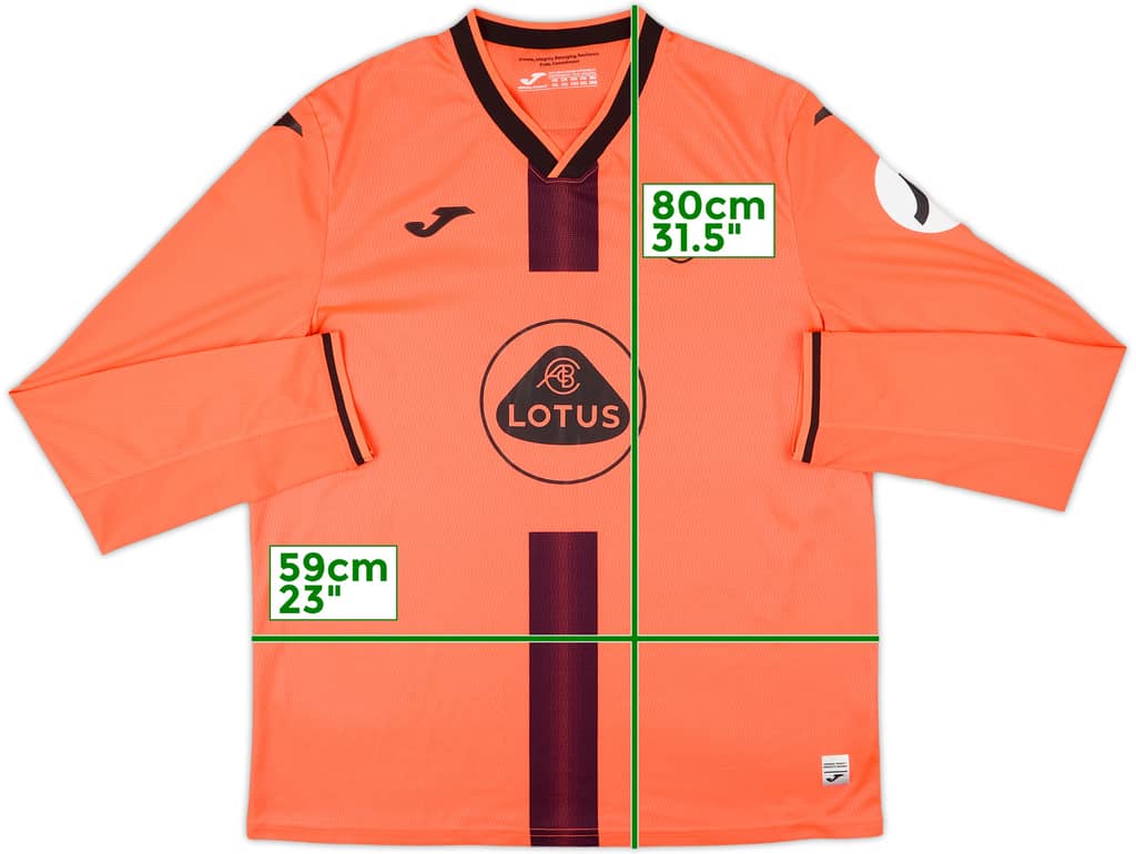 2021-22 Norwich City Third L/S Shirt - 9/10 - (XXL)