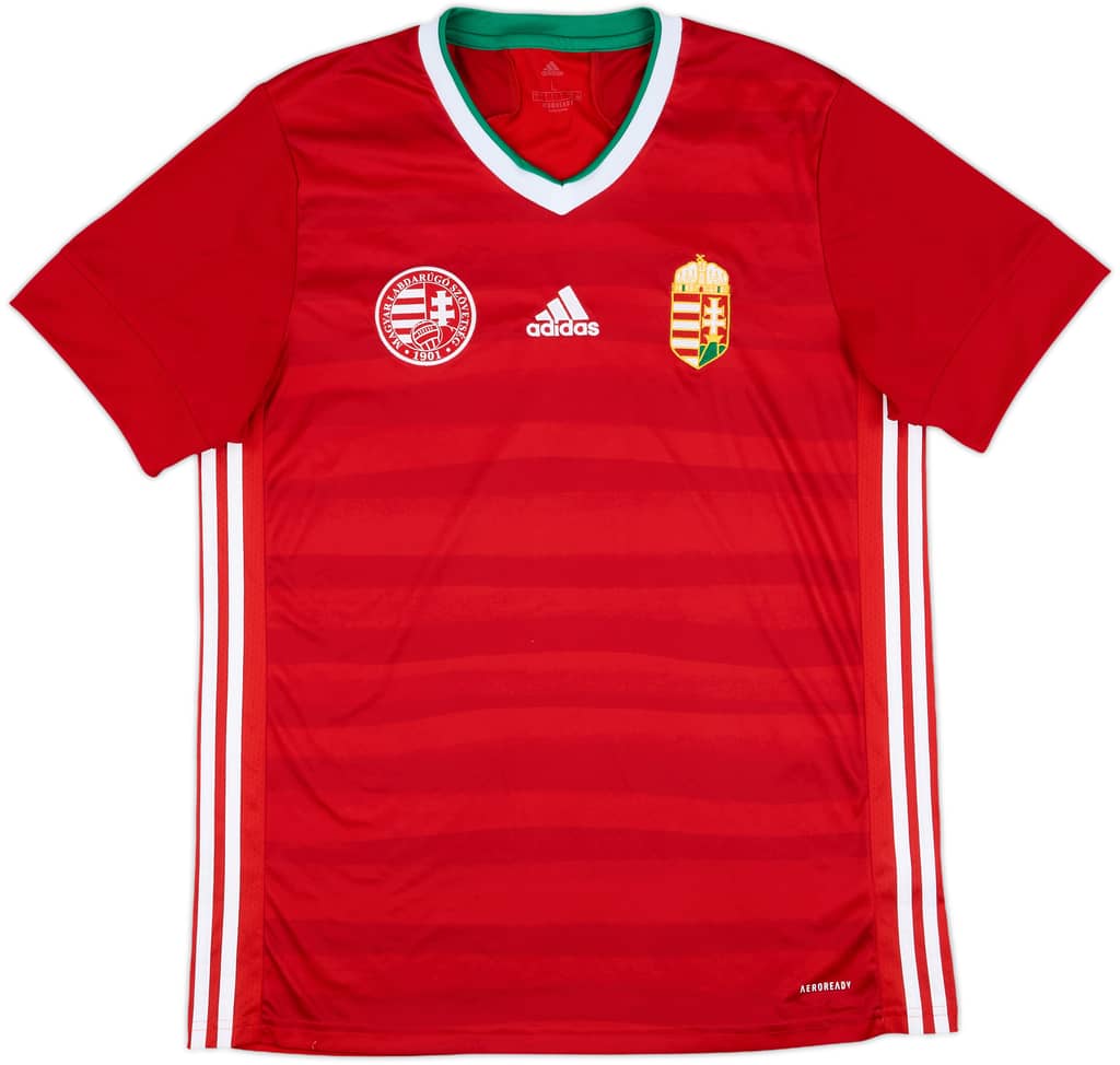 2020-22 Hungary Home Shirt - 9/10 - (L)