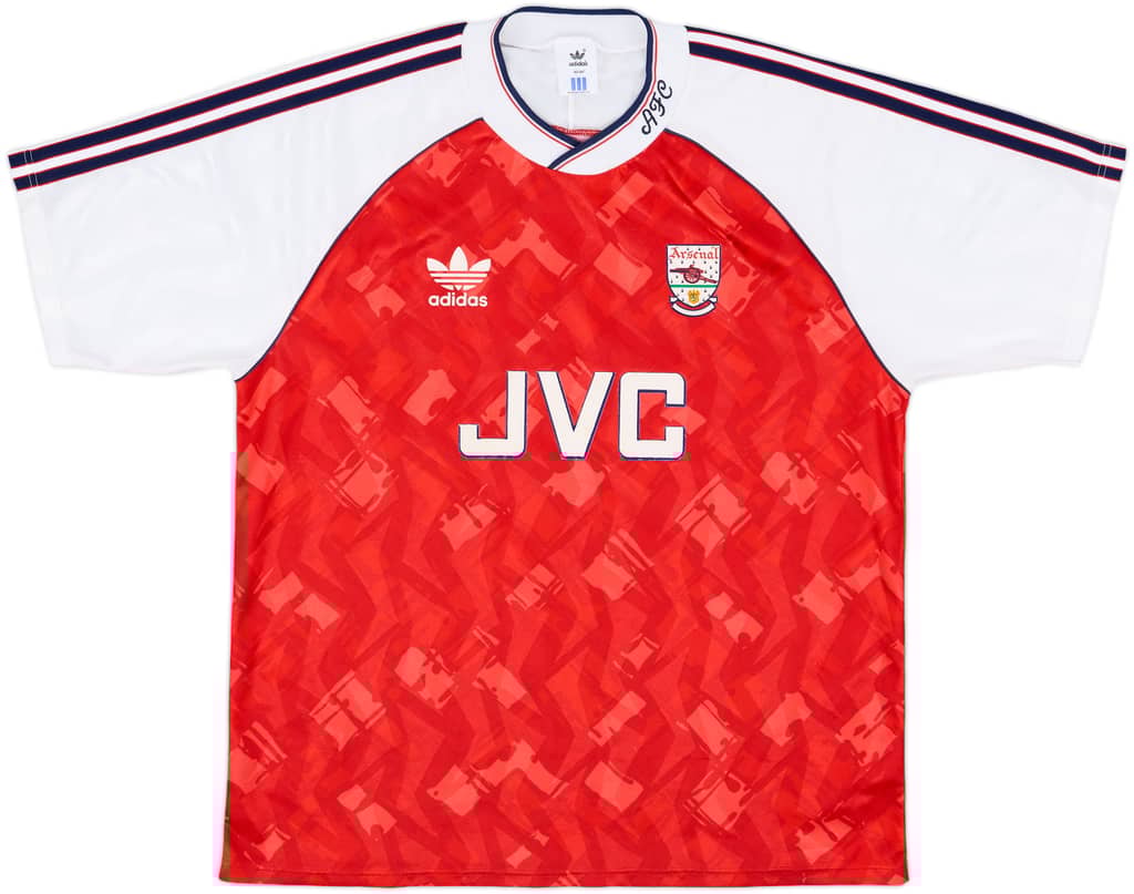 1990-92 Arsenal Home Shirt - 6/10 - (L)