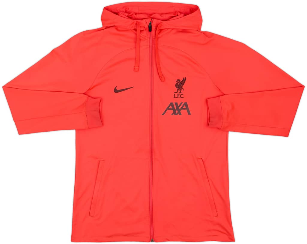2022-23 Liverpool Nike Hooded Track Jacket - 9/10 - (M)