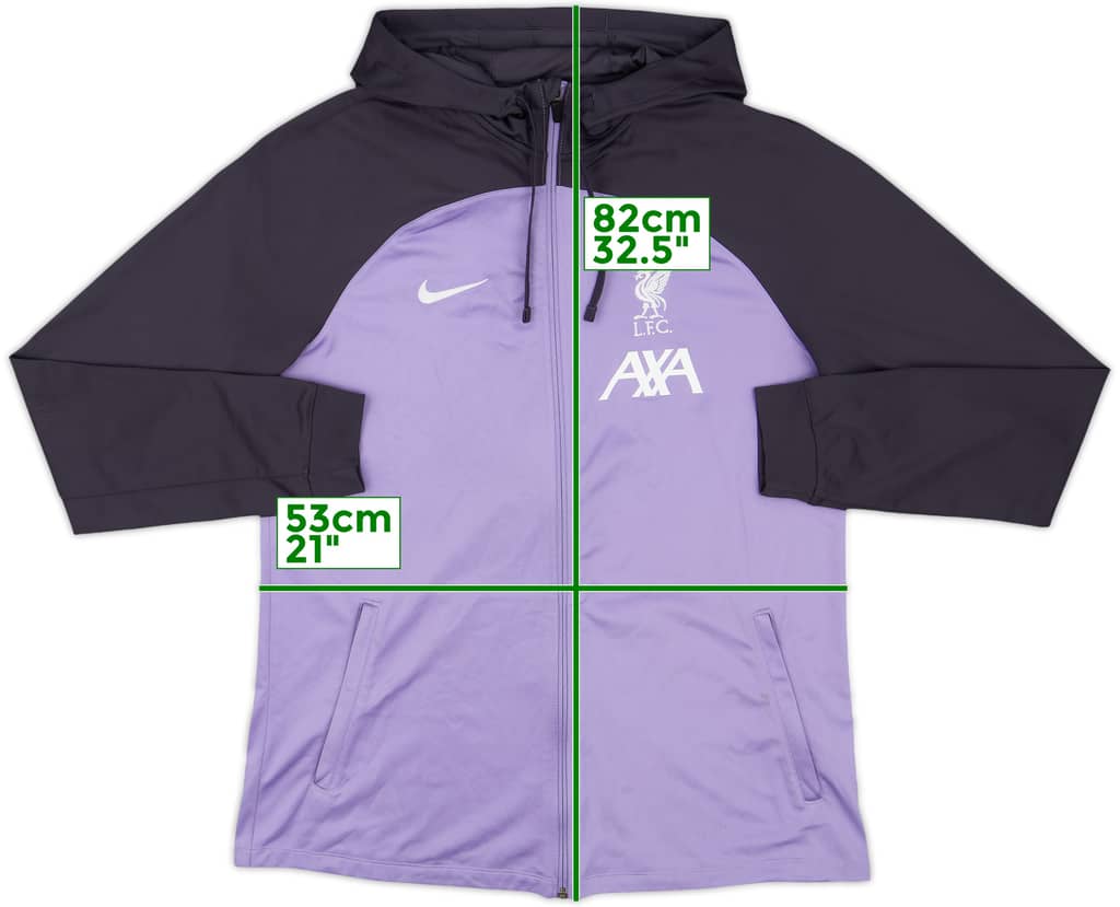2023-24 Liverpool Nike Hooded Track Jacket - 5/10 - (L)