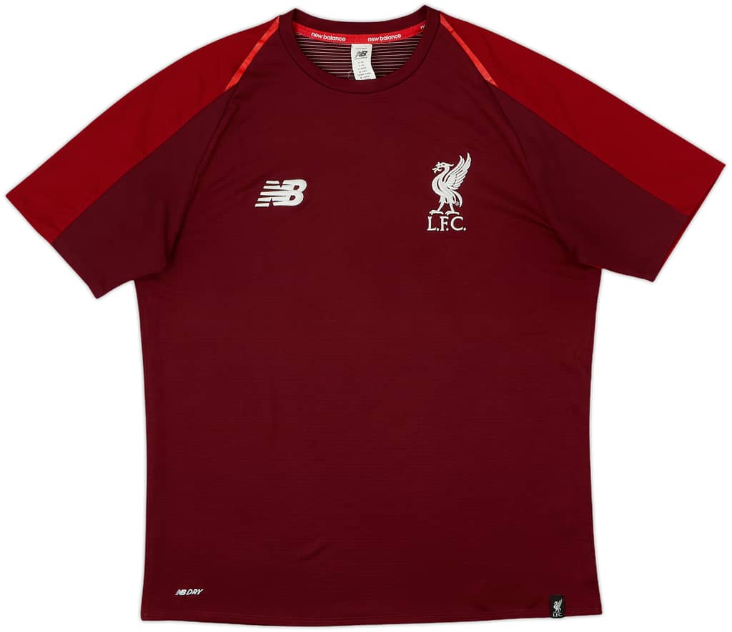 2018-19 Liverpool New Balance Training Shirt - 10/10 - (S)