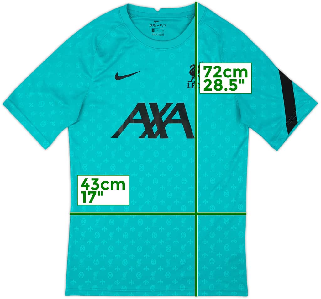 2020-21 Liverpool Nike Training Shirt - 8/10 - (S)