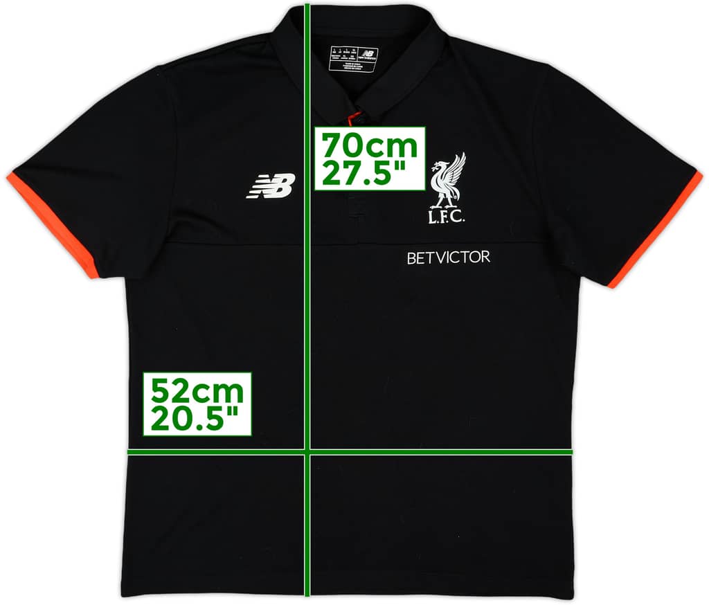 2016-17 Liverpool New Balance Polo Shirt - 8/10 - (L)
