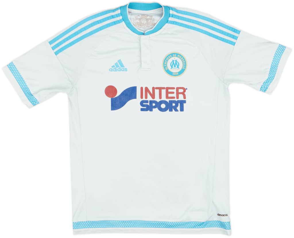 2015-16 Olympique Marseille Home Shirt - 5/10 - (XL.Boys)