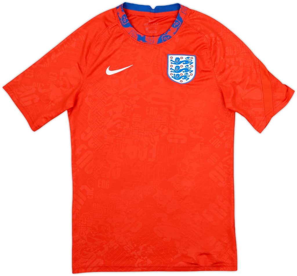 2020-21 England Nike Training Shirt - 7/10 - (S)