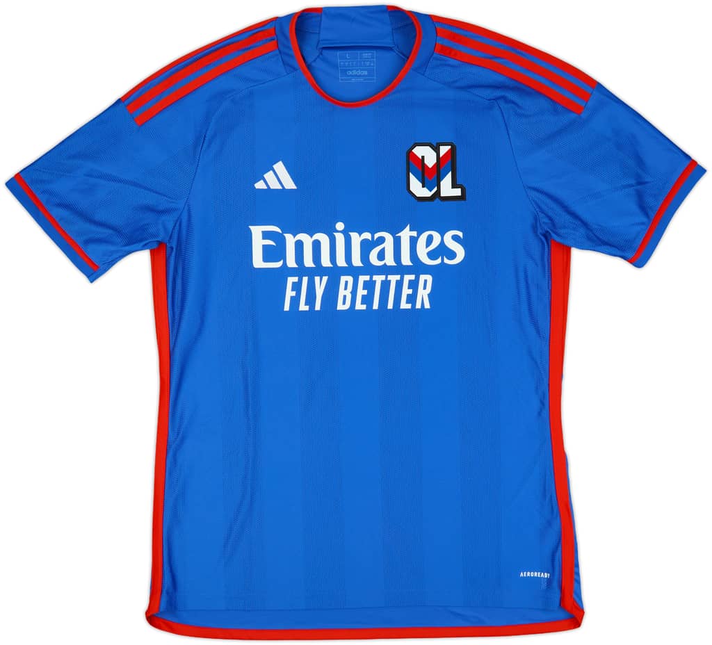 2023-24 Lyon Away Shirt - 10/10 - (L)