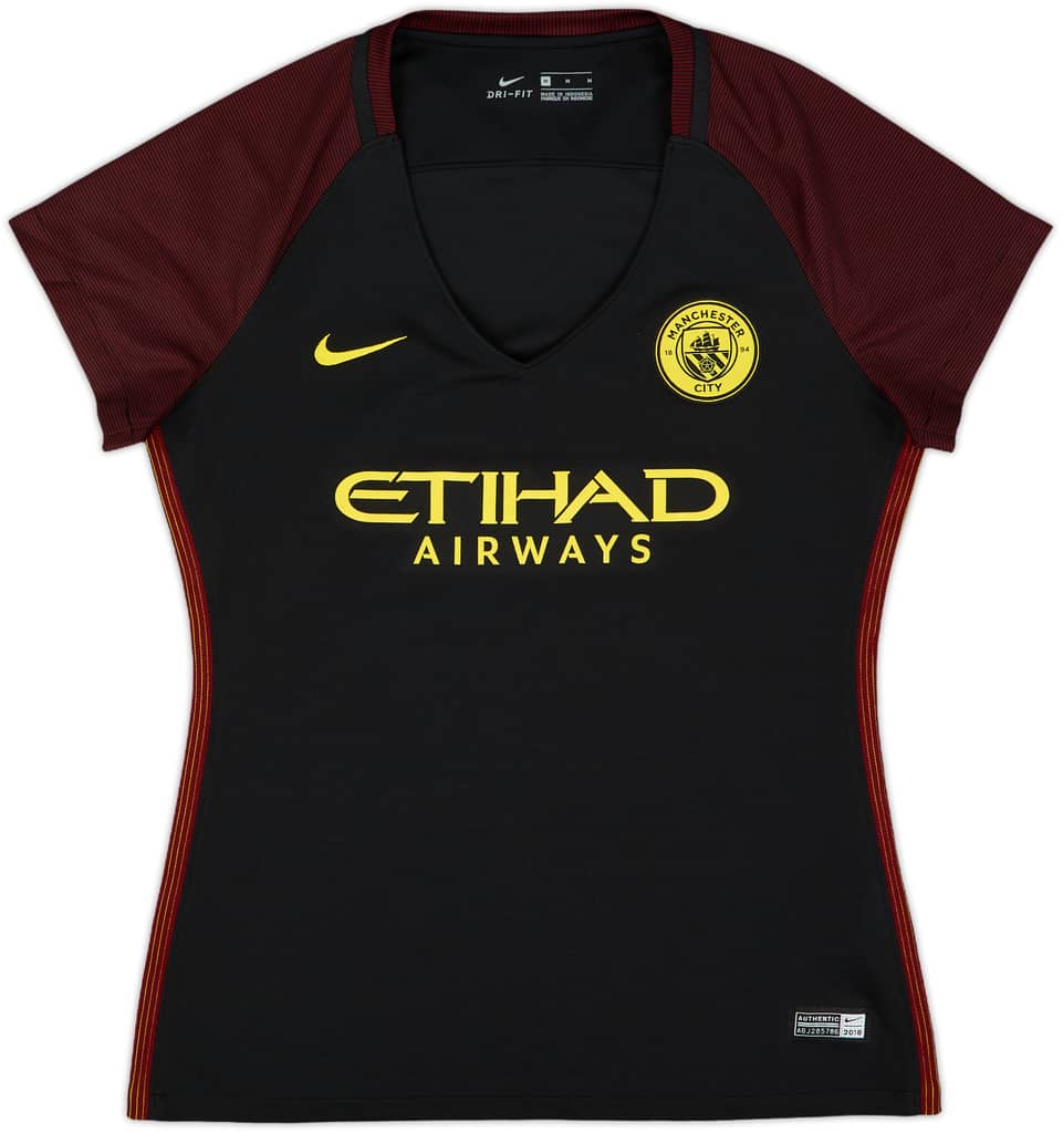 2016-17 Manchester City Away Shirt - 10/10 - (Women's M)