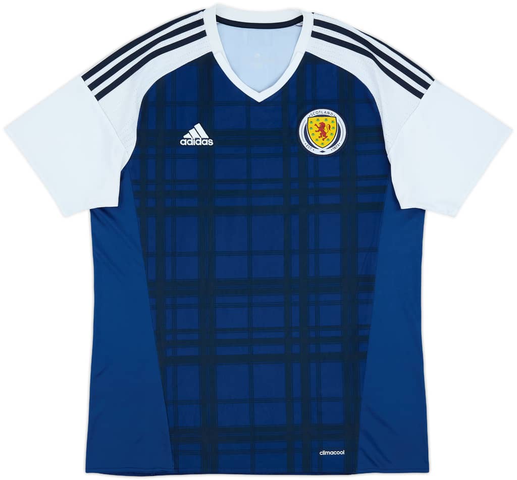2016-17 Scotland Home Shirt - 8/10 - (L)