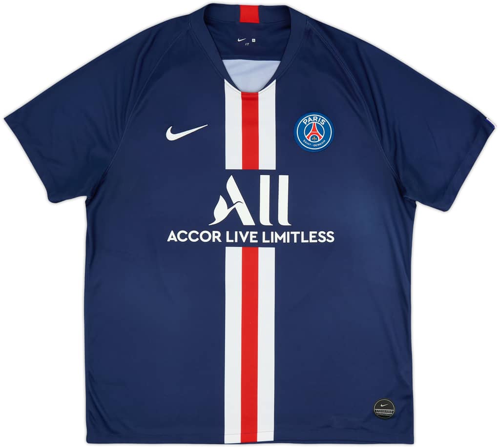 Camiseta de local del Paris Saint-Germain 2019-20 Mbappe #7 - 8/10 - (XL)