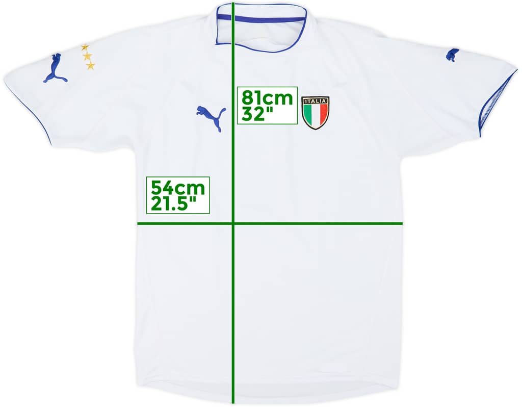 2003-04 Italy Away Shirt - 8/10 - (XL)