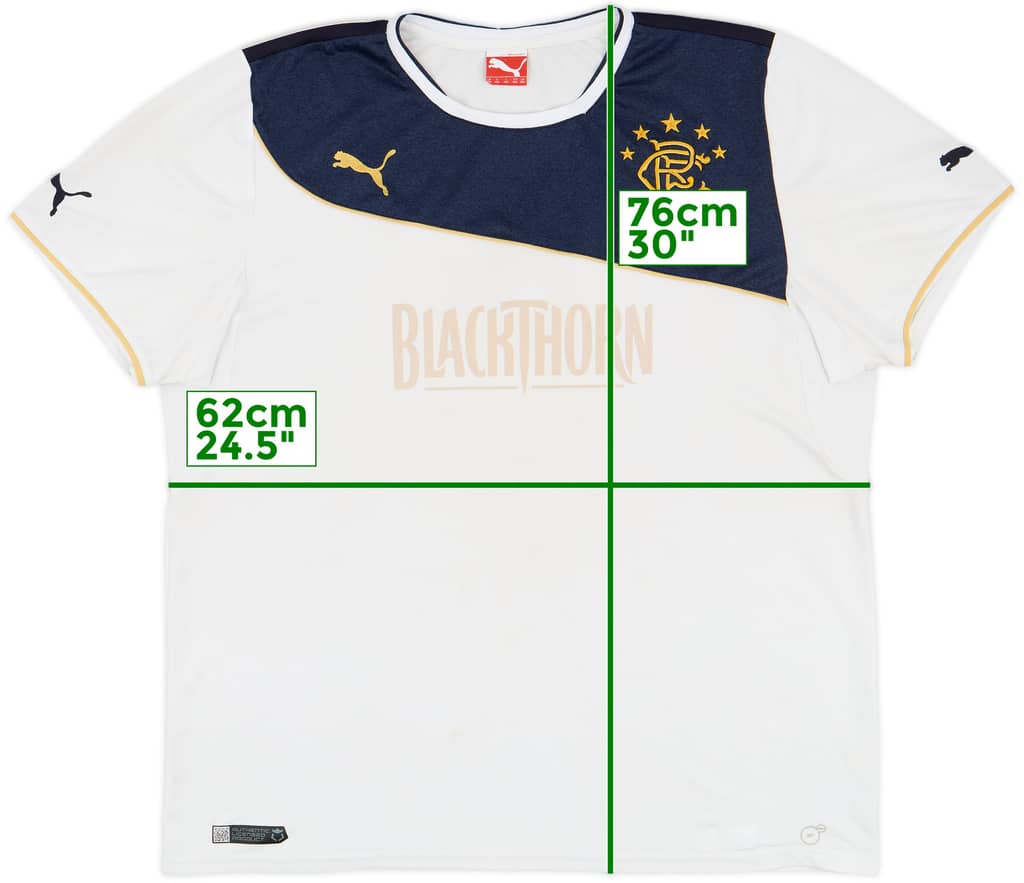 2013-14 Rangers Away Shirt - 3/10 - (XXL)