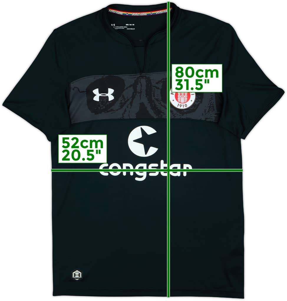 2018-19 St Pauli Third Shirt - 9/10 - (M)