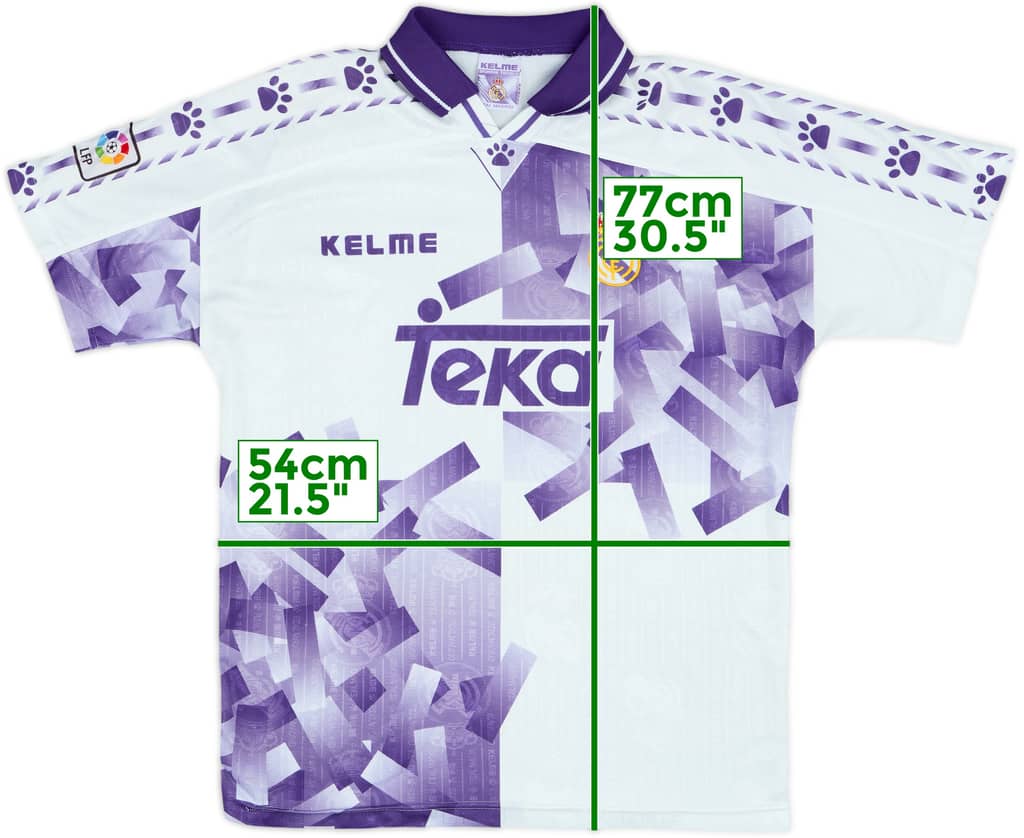 1996-97 Real Madrid Third Shirt - 8/10 - (S)