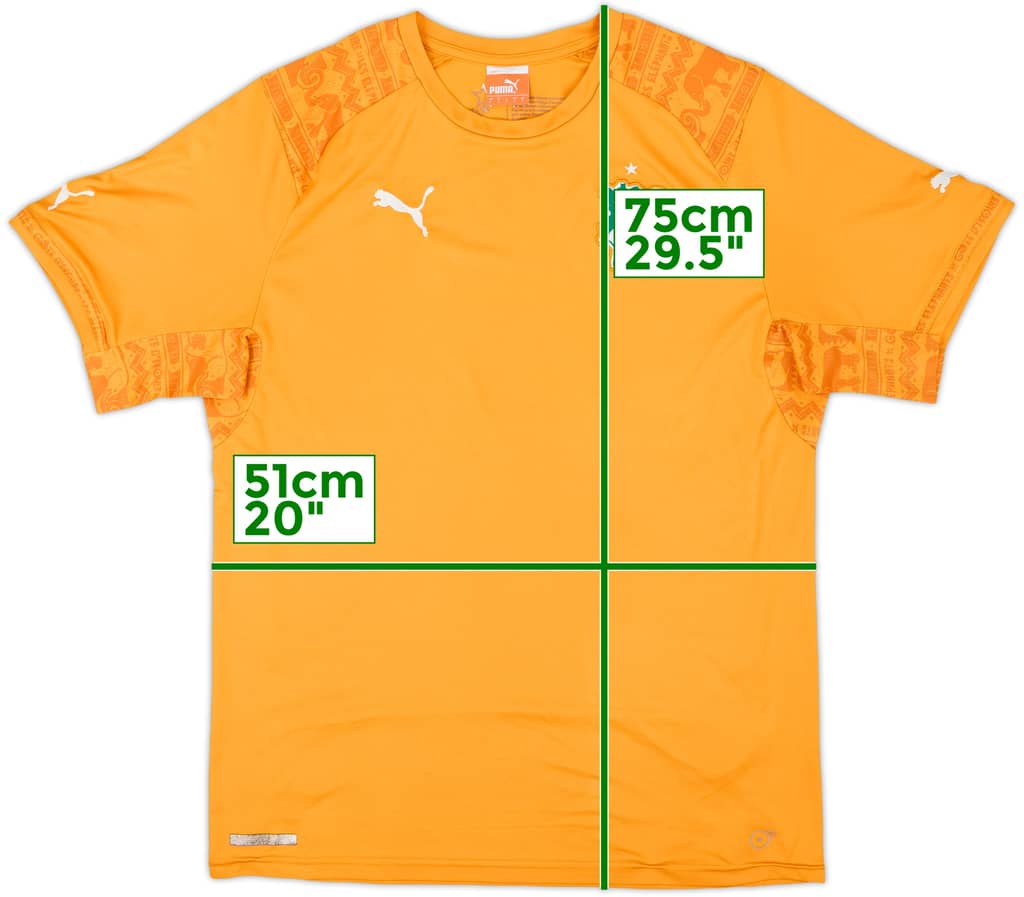 2014-16 Ivory Coast Home Shirt - 6/10 - (L)