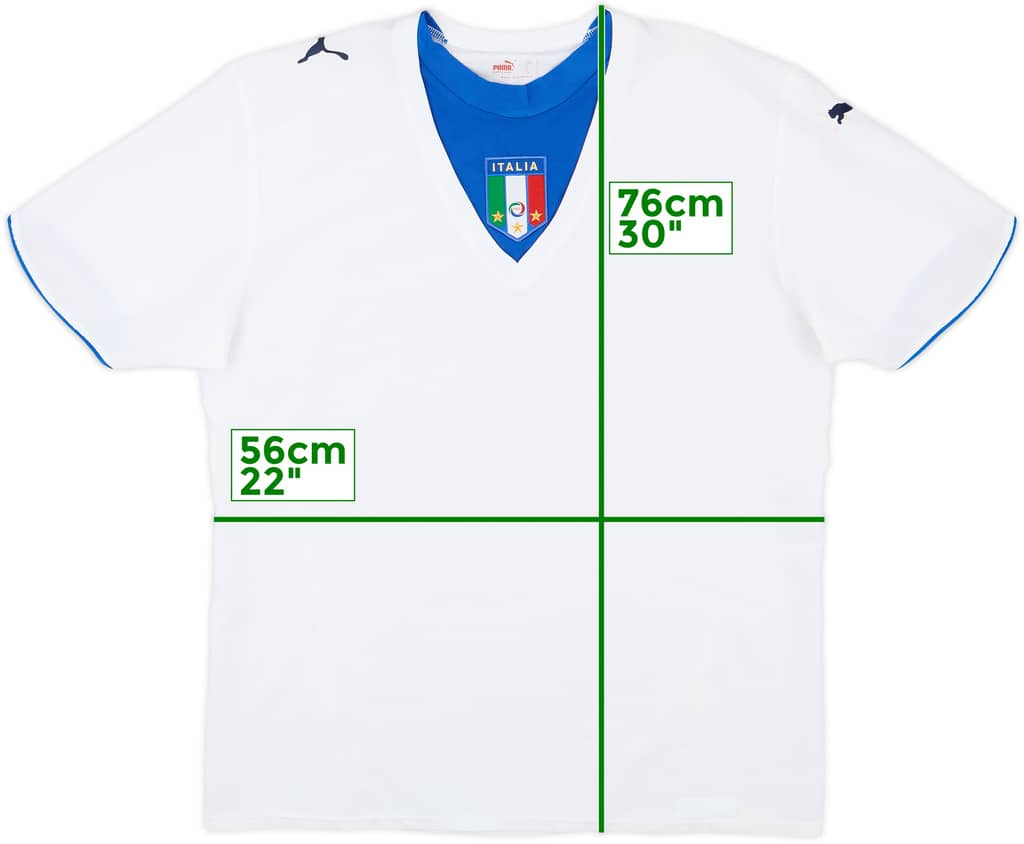 2006 Italy Away Shirt - 7/10 - (L)