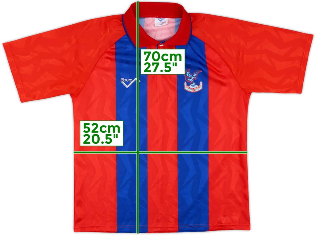 1993-94 Crystal Palace Home Shirt - 9/10 - (L)