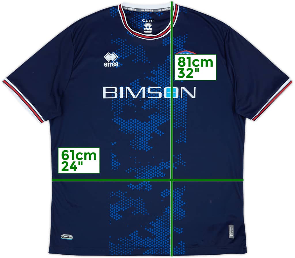 2022-23 Carlisle Home Shirt - 8/10 - (5XL)