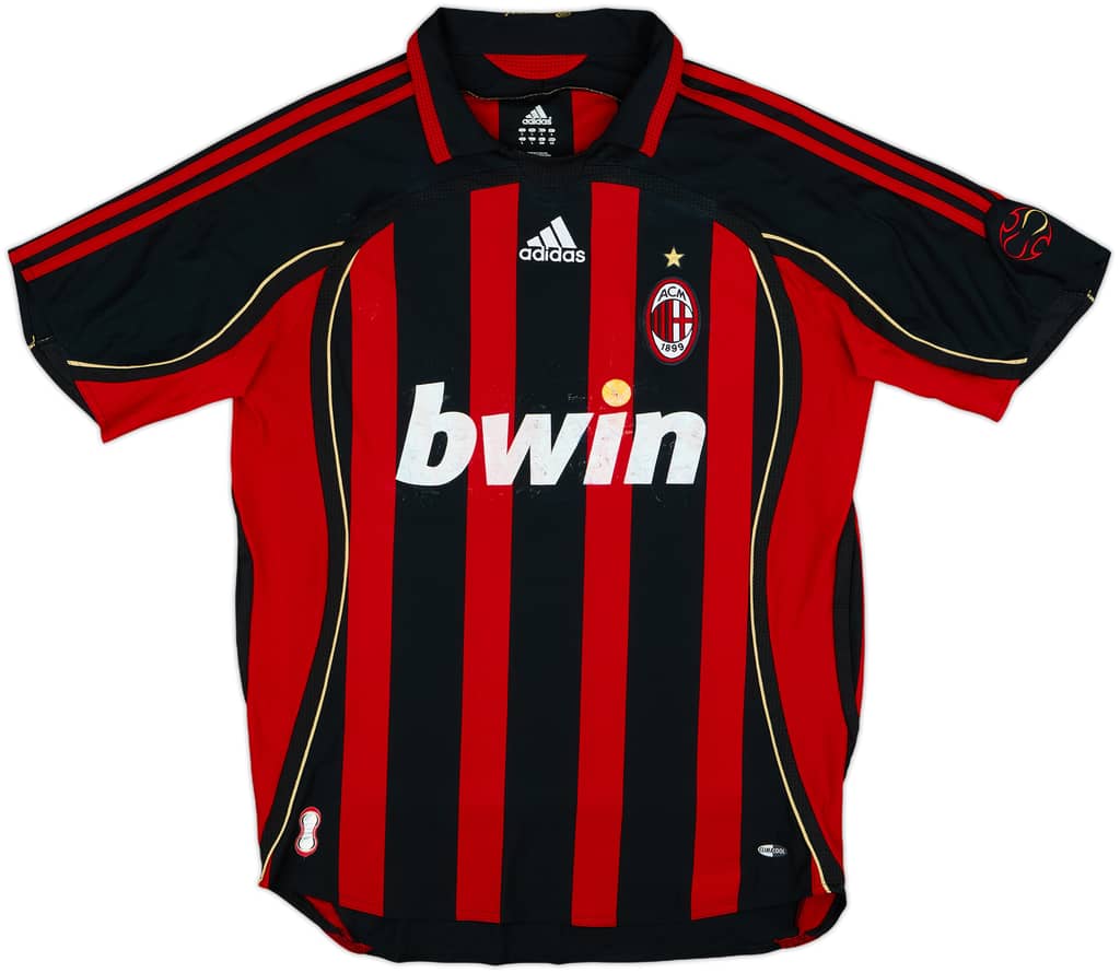 2006-07 AC Milan Home Shirt - 4/10 - (L)