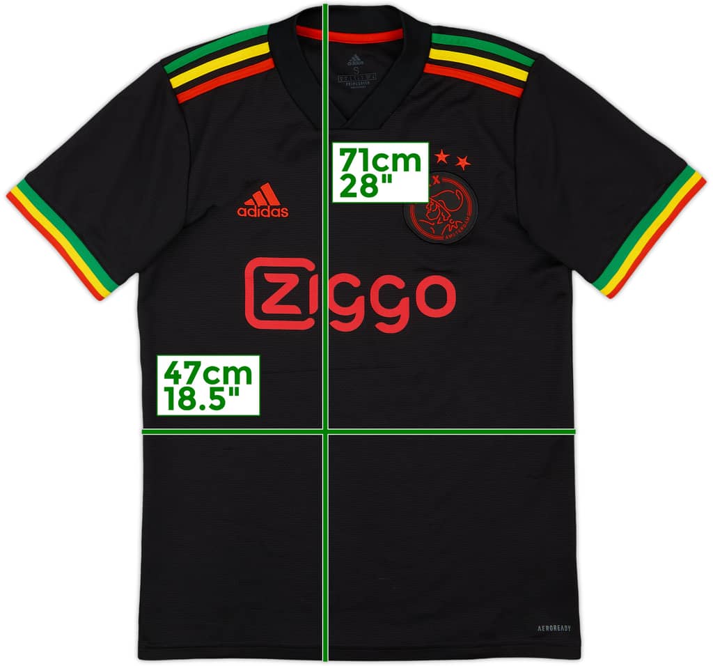 2021-22 Ajax Third Shirt - 8/10 - (S)