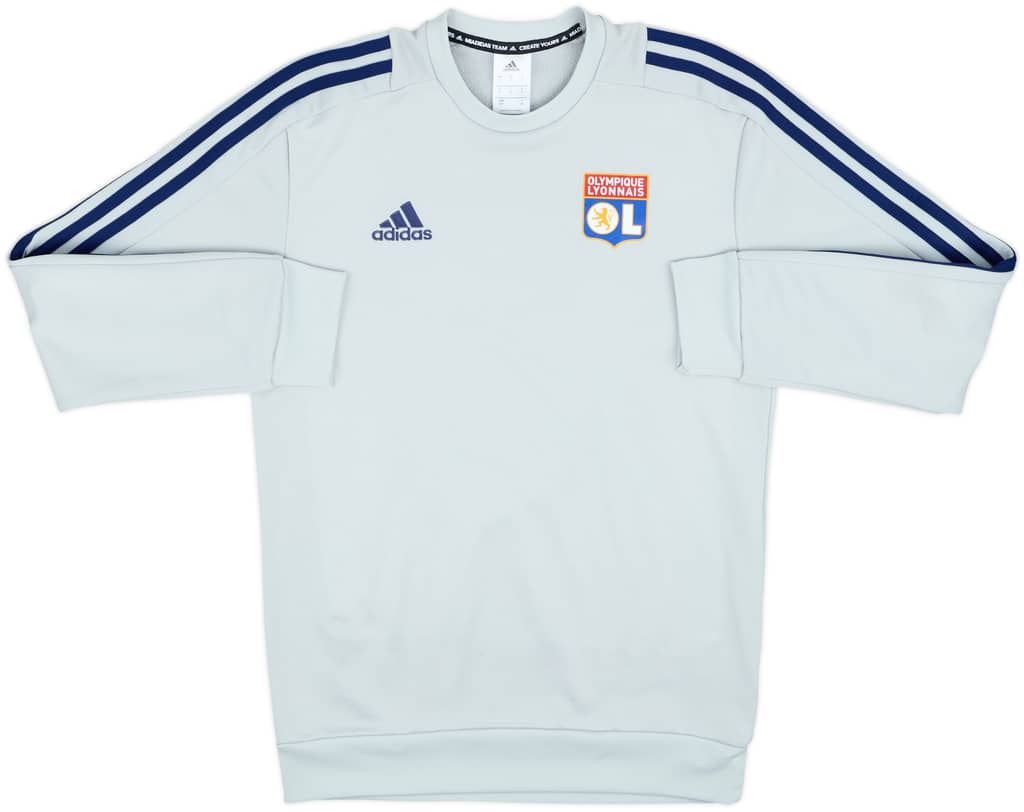2018-19 Lyon adidas Sweat Top - 7/10 - (S)