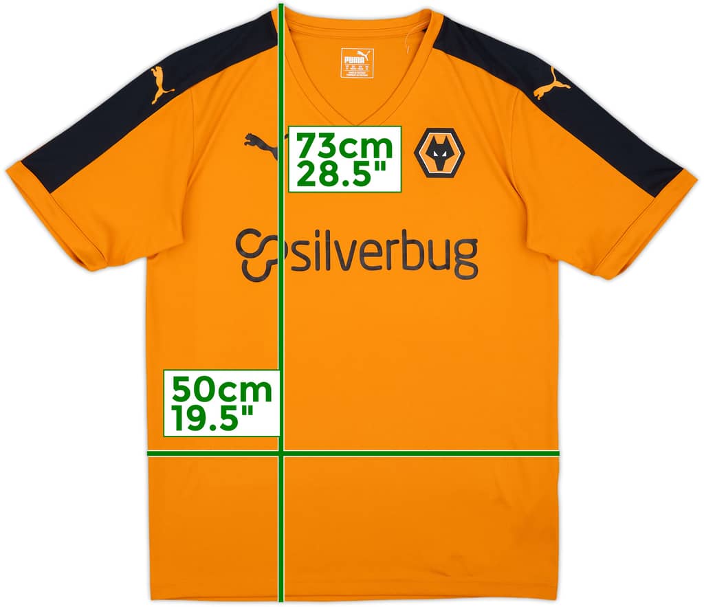 2015-16 Wolves Home Shirt - 10/10 - (M)