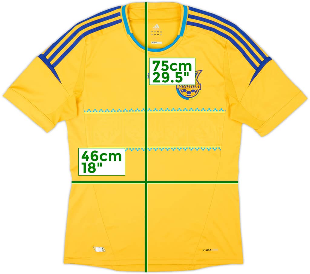 2011-13 Ukraine Home Shirt - 7/10 - (M)
