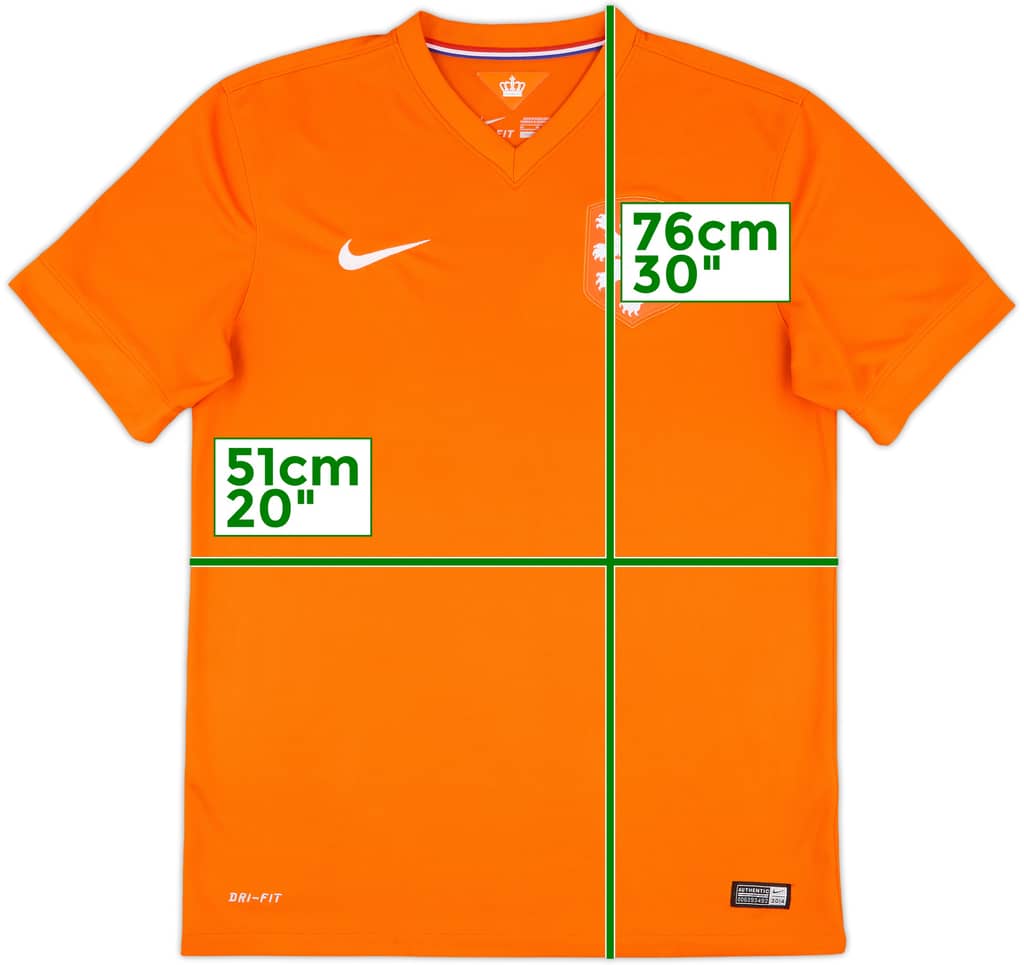 2014-15 Netherlands Home Shirt - 9/10 - (M)