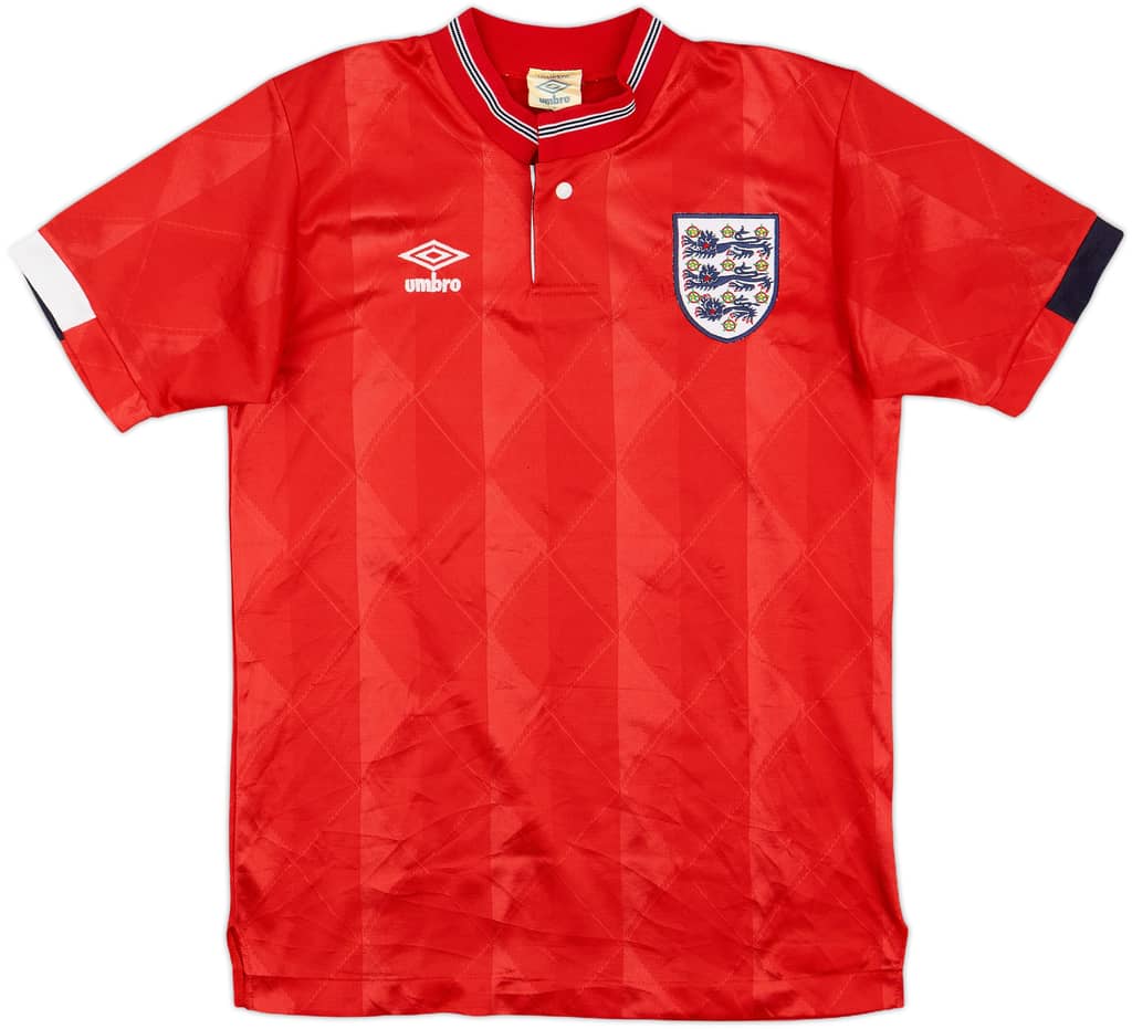 1988-89 England Away Shirt - 8/10 - (M)