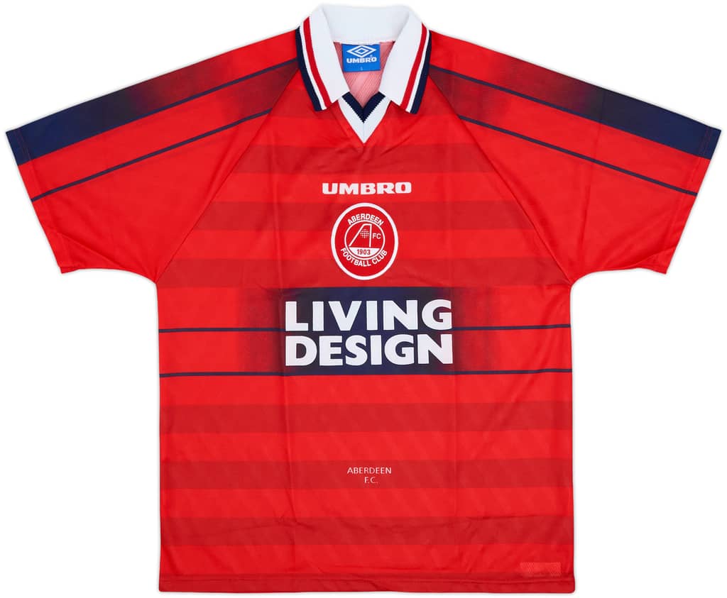 1996-97 Aberdeen Home Shirt - 8/10 - (L)