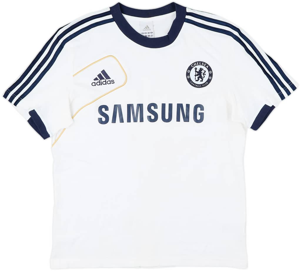 2012-13 Chelsea adidas Cotton Training Shirt - 8/10 - (M)