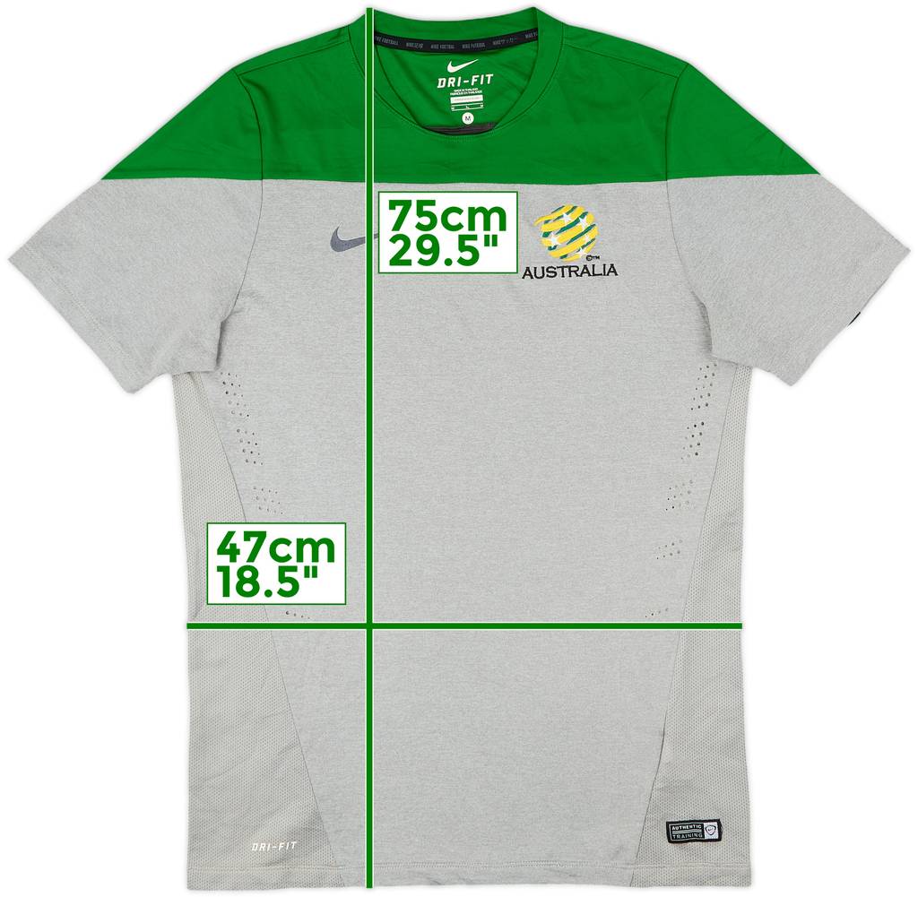 2014-15 Australia Authentic Training Shirt - 9/10 - (M)