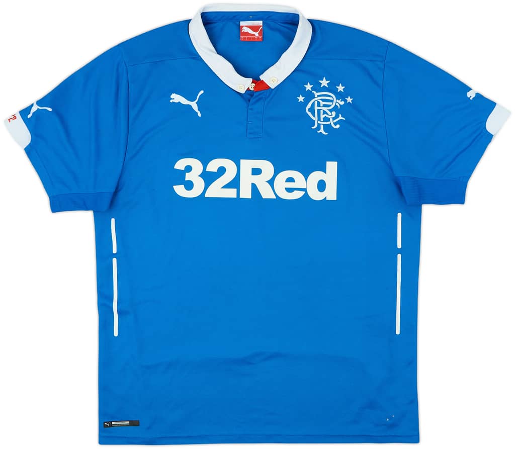 2014-15 Rangers Home Shirt - 7/10 - (L)
