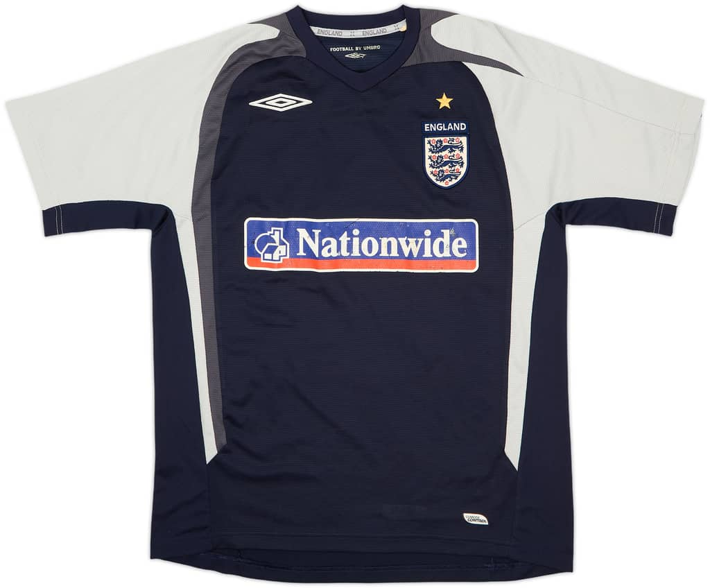 2005-06 England Umbro Training Shirt - 6/10 - (M)